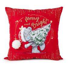 Merry And Bright Me to You Bear Christmas Cushion Image Preview